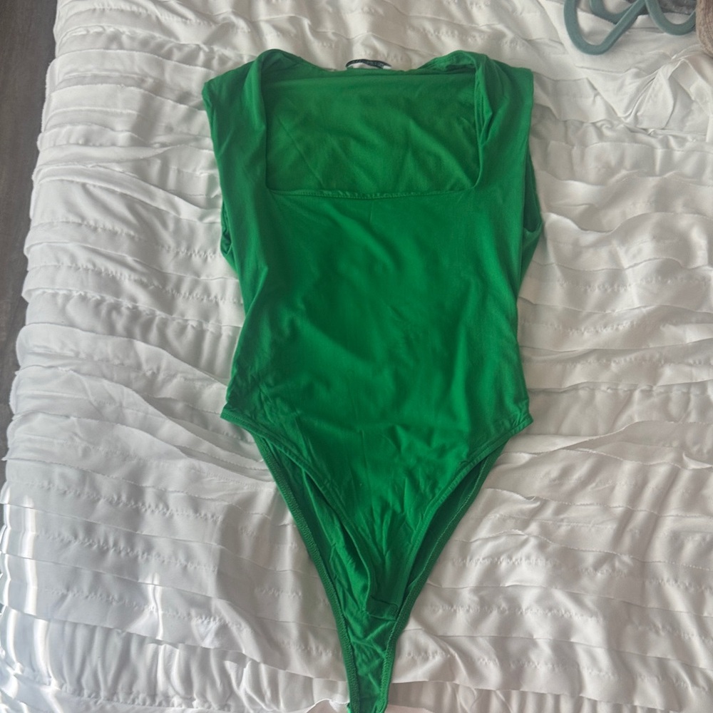 Zara Vibrant Green Bodysuit